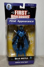 NEW Direct First Appearance Series 4 Blue Beetle Stealth Variant Action Figure