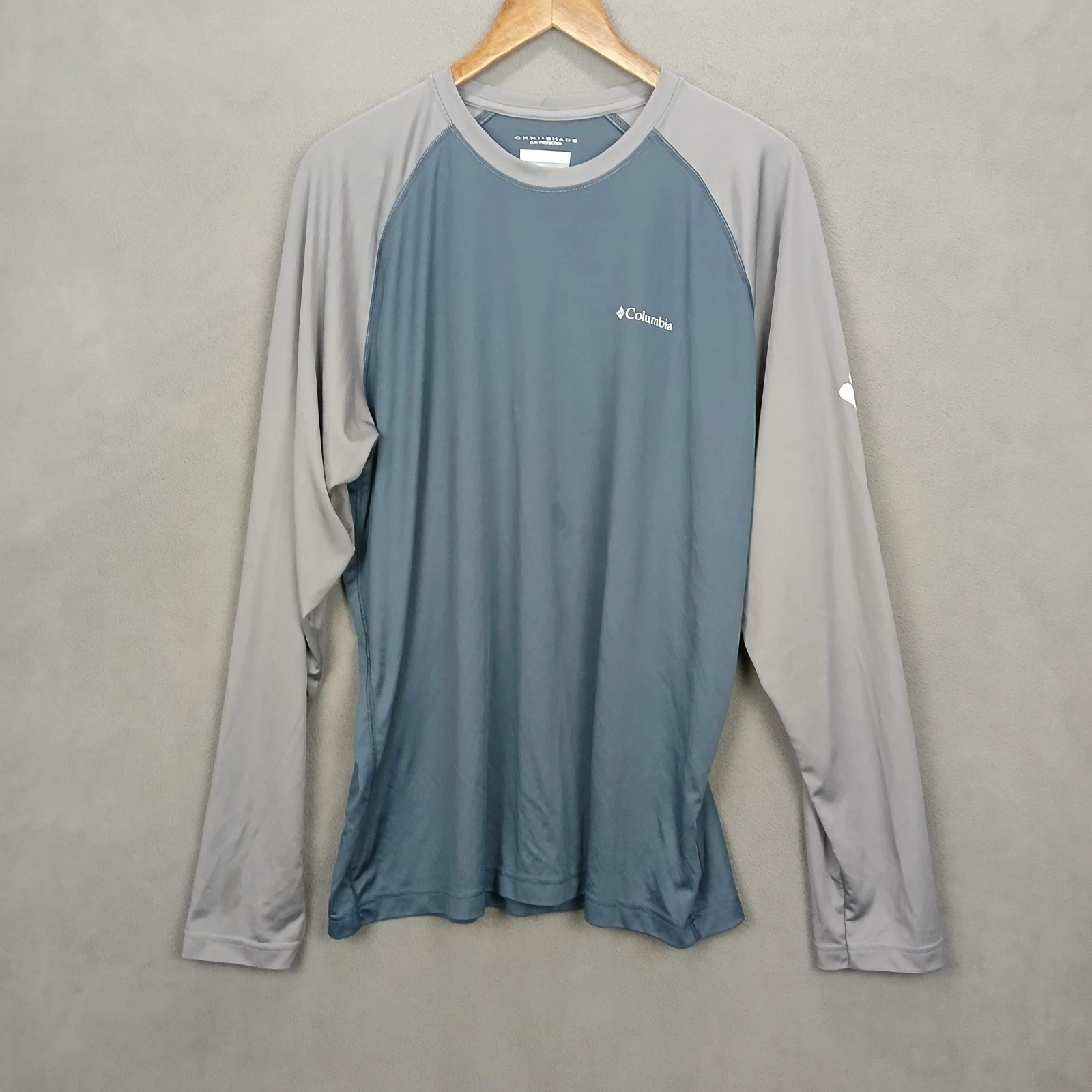Columbia Sportswear Sun Protection Omni Shade Shirt Mens L Blue Gray Regular Fit
Opens in a new wind