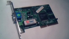 Aopen PG128Plus RevA 4MB AGP video graphics card 91.AC821.008 S3 Trio3D/2X