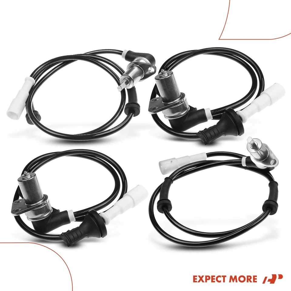 4x Sensor de velocidad de rueda ABS delantero y trasero para BMW 318i 325 325E 325ES 325i M3 Foto 2 de 4