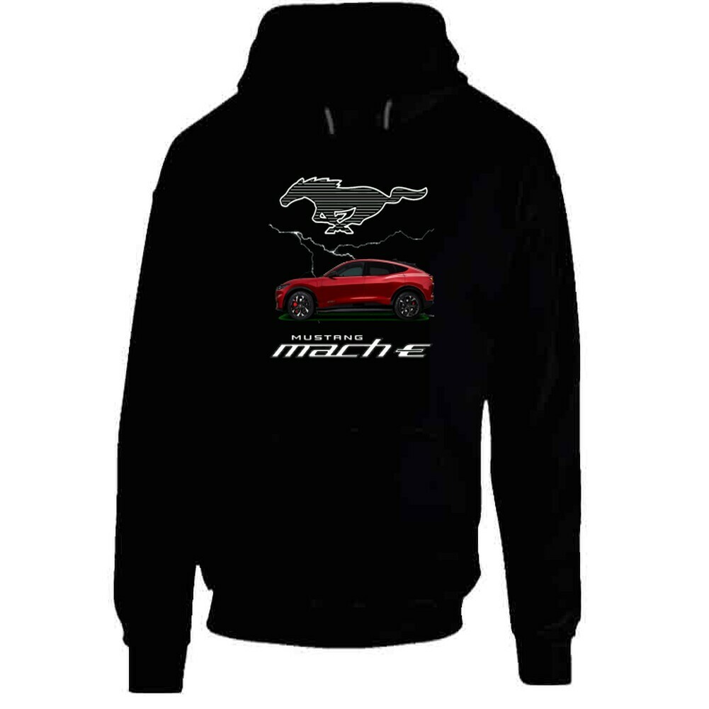 2021 Ford Mustang Mach E Premium Electric Gift Hoodie image 5