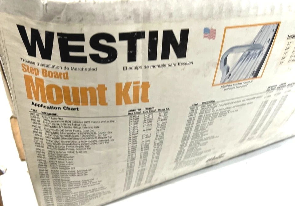 Westin Sep Board Mount Kit 27-1195 For 97-01 Expedition (Hardware Only) - Image 4 of 4
