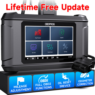 OBDPROG M500 Car Mileage Odometer Correction Diagnostic Oil Reset Code ...