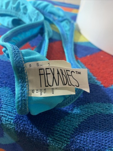 Flexables Herren Tanga ideal für Training, Joggen, Radfahren und alle Sportarten S Aqua - Bild 4 von 5