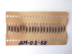 50uH 0.2A ex-USSR INDUCTOR AXIAL RF CHOKE QTY=20 NOS