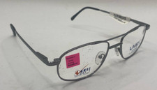 TITMUS EYEGLASSES FRAMES ONLY NEW CS67 BLACK AVIATOR