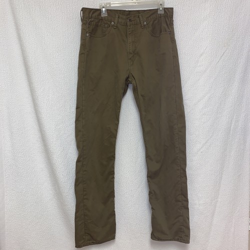 Levi's 505 Men's 34x32 Tan Flannel 