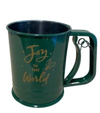 Holiday 3-Cup Flour Sifter - Baking - Kitchen Tool for Christmas