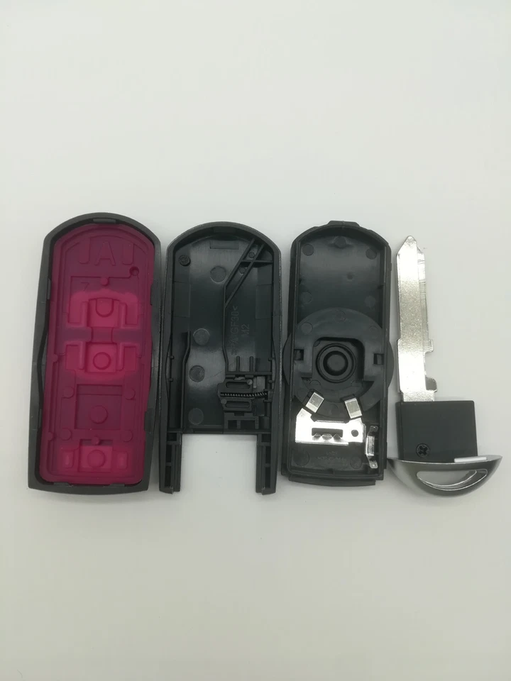 10*Replacement Fob Remote key shell for MAZDA CX-5 CX-3 CX-9 SPEED 3 WAZSKE13D01 - Imagem 2 de 4