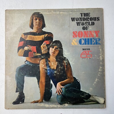 SONNY & CHER - THE WONDROUS WORLD OF -  MONO - 1966 - ATCO 33-183  