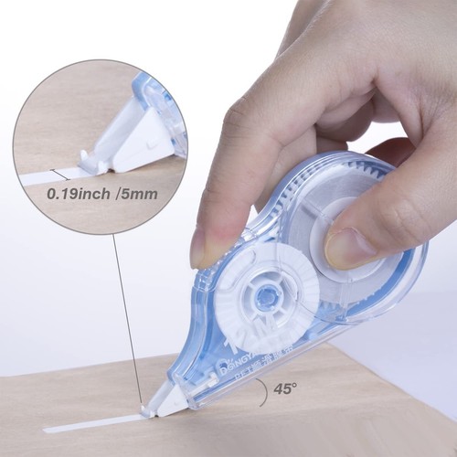 Correction Tape 12 Pack White Out Correction Tape Dispenser Easy to Use Appli... - Picture 4 of 6
