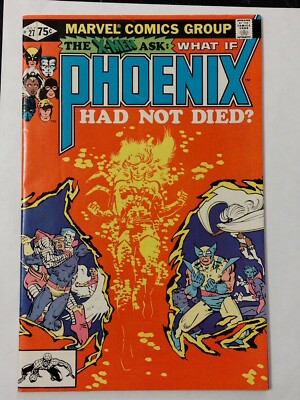 WHAT IF? #27 PHOENIX HAD NOT DIED  VF+ 8.5 FRANK MILLER 1981 X-MEN  HOT   KEY 