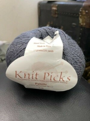 Knit Picks Palette Yarn Peruvian Highland Wool - 231 yards - Ash New!!!