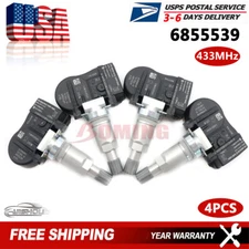 (4) TPMS Tire Pressure Monitor Sensor For BMW F20 3ER F30 4ER X5 6855539 TPM222