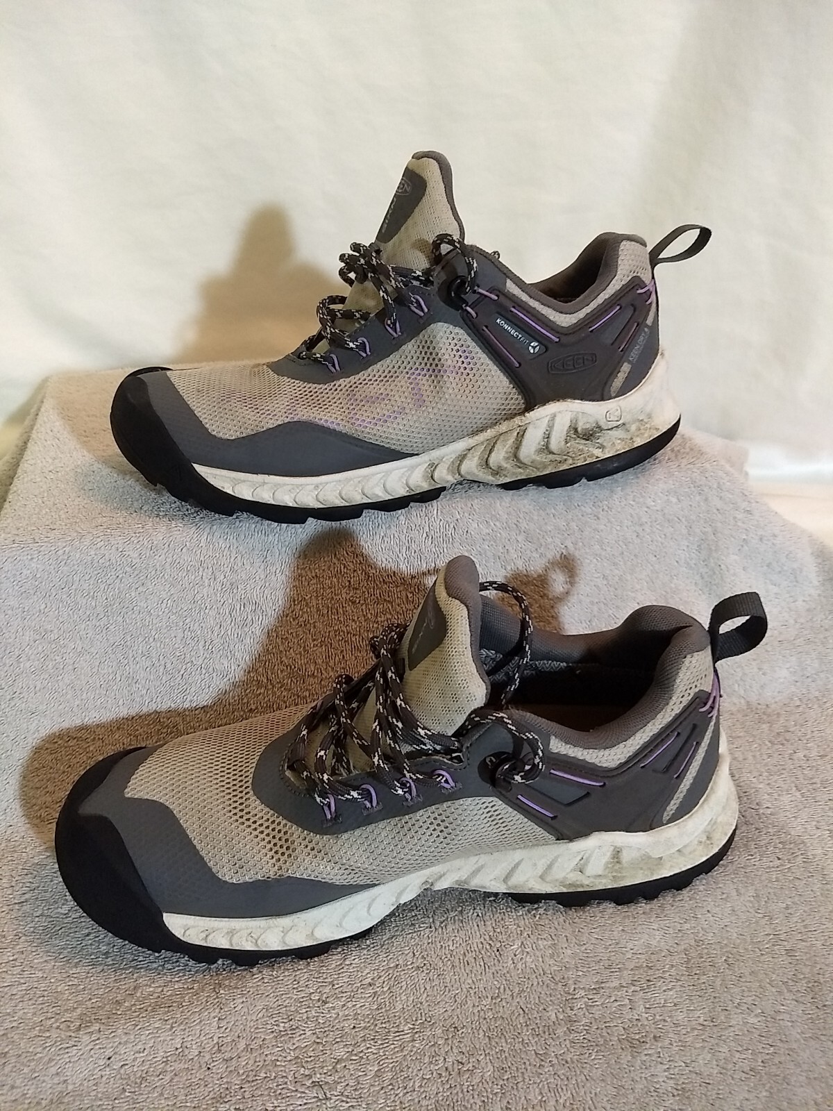 Scarpe da trekking KEEN donna NXIS EVO grigie impermeabili taglia: 9 5 #ZZ12+17