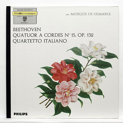 QUARTETTO ITALIANO   BEETHOVEN string quartet no.15   PHILIPS LP EX++