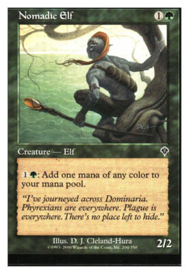 Nomadic Elf Invasion MTG - LP