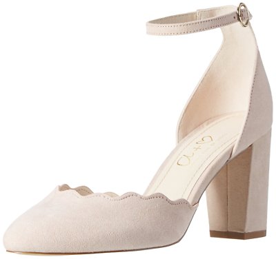 DAMENSCHUHE ÜBERGRÖSSE 9 42 ALTROSA NUDE TRANSVESTIT CD SCHLEPP KNÖCHELRIEMEN NEU
