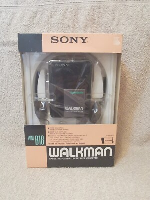 Sony Walkman WM-B18 Vintage Cassette Player Made in Japan.NEUE RIEMEN.