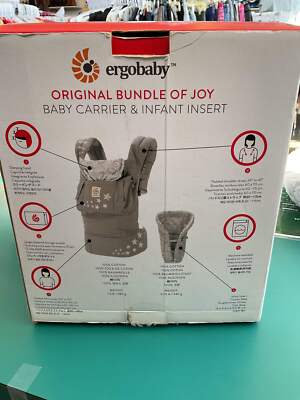 Ergobaby Original Bundle of Joy Baby Carrier & Infant Insert