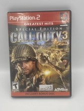 Sony PS2 Call Of Duty 3 Special Edition CIB