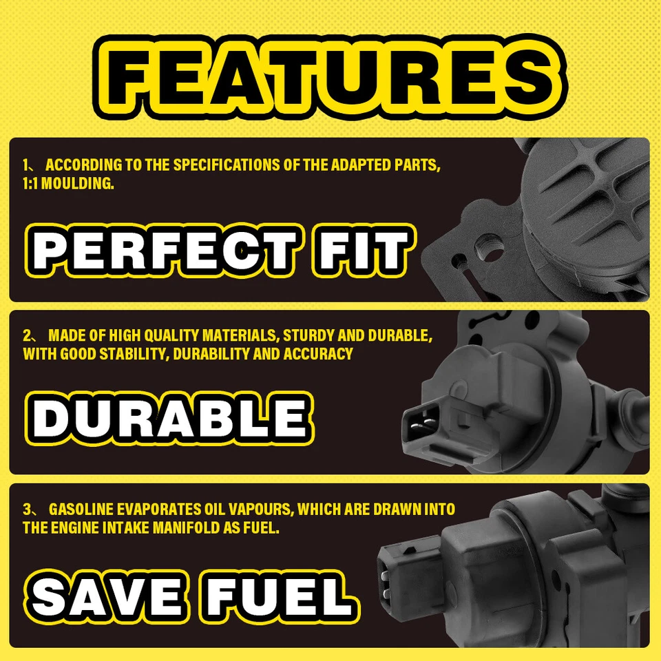 Válvula de purga de regeneración de bote de vapor de combustible para Mercedes-Benz NUEVA 0004708893 EA Foto 4 de 4