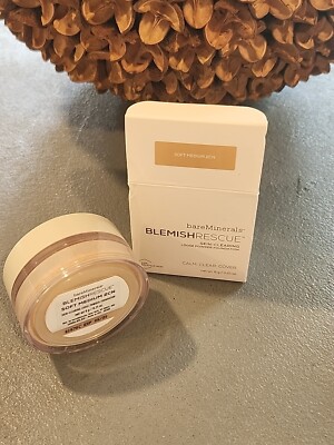 Bareminerals Blemish Rescue Skin-Clearing Loose Powder Foundation Soft Med Read
