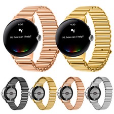 Durable Stainless Steel Loop Band Adjustable Strap For Google Pixel Watch 1 2