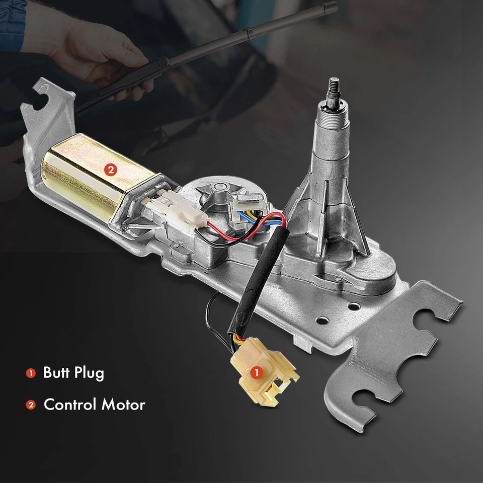 Motor limpiaparabrisas trasero para Subaru Legacy Outback 2000-2004 86511AE05B 4 pines Foto 4 de 4