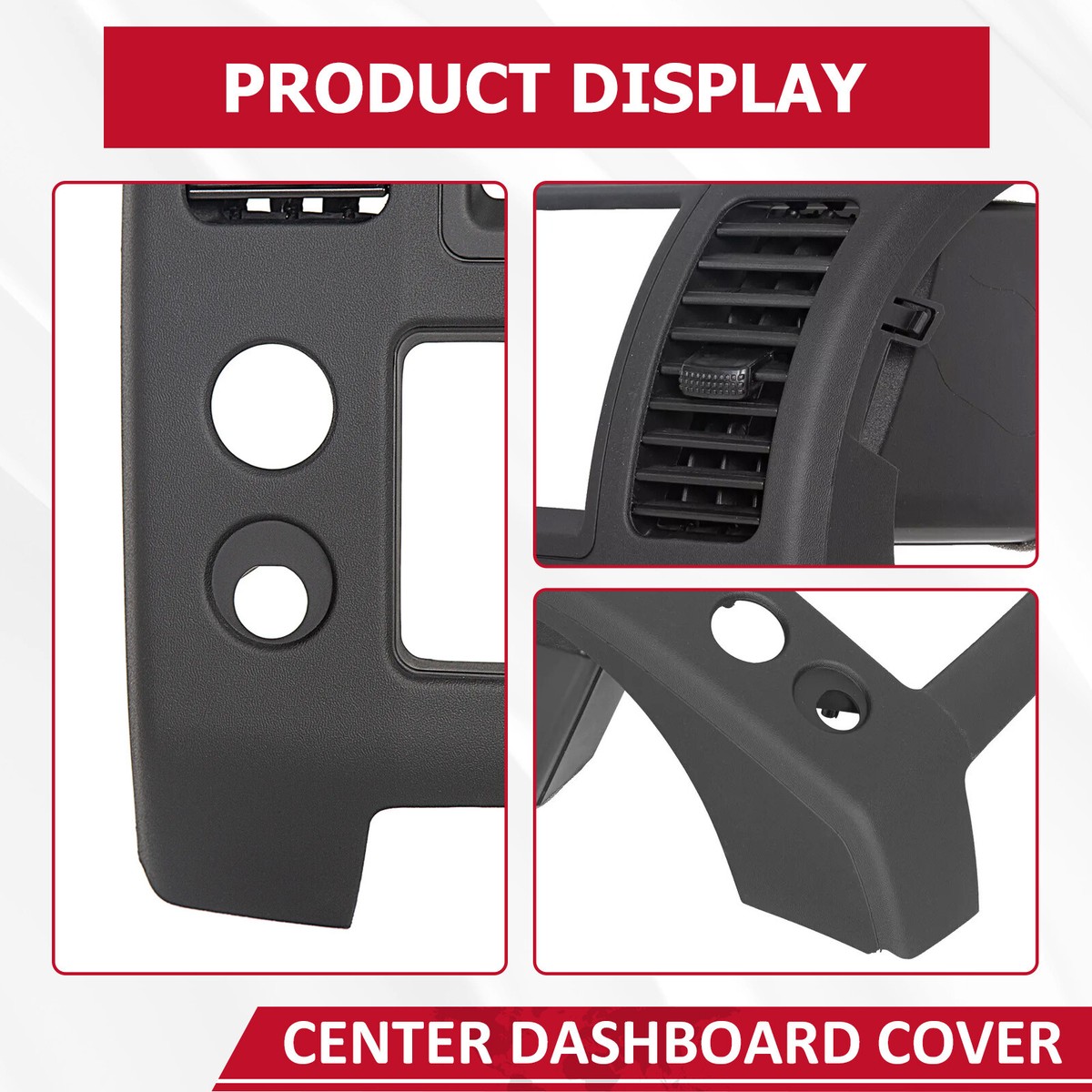 For Nissan Frontier 2005-2020 Dash Console Bezel Panel Cluster Lid