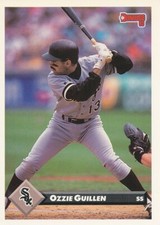 Ozzie Guillen 1993 Donruss #255 Chicago White Sox card