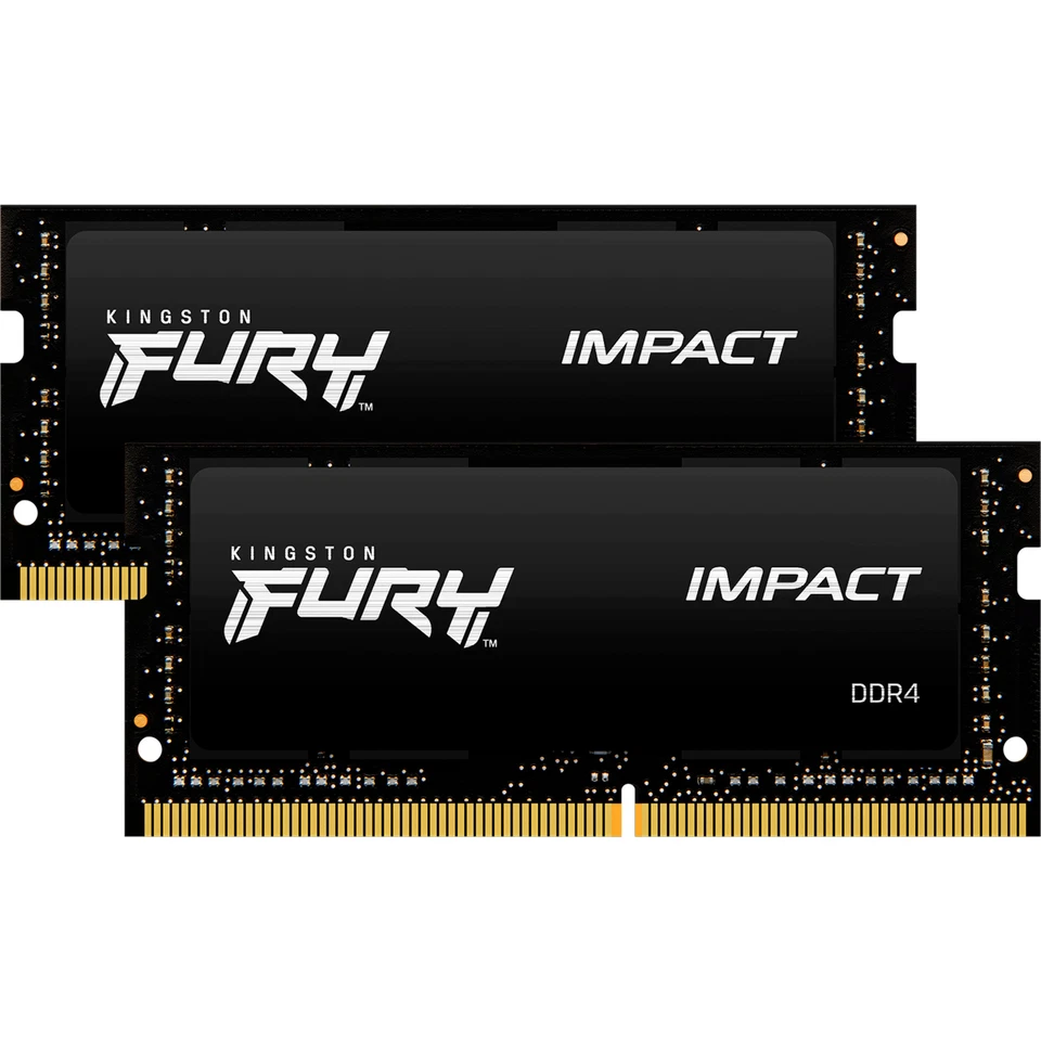 Kingston FURY SO-DIMM 64 GB DDR4-3200 (2x 32 GB) Dual-Kit, Arbeitsspeicher