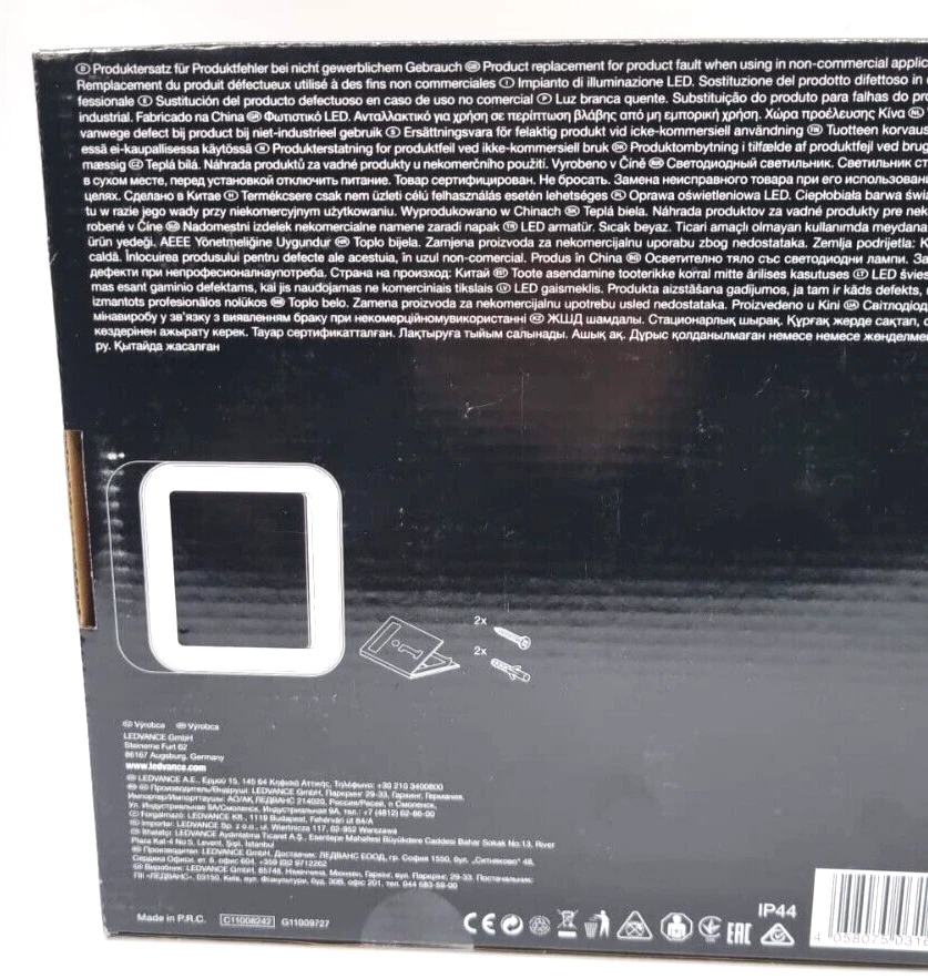 Osram LED Wand- und Deckenleuchte, Leuchte für Außenanwendungen G629 - Bild 3 von 3