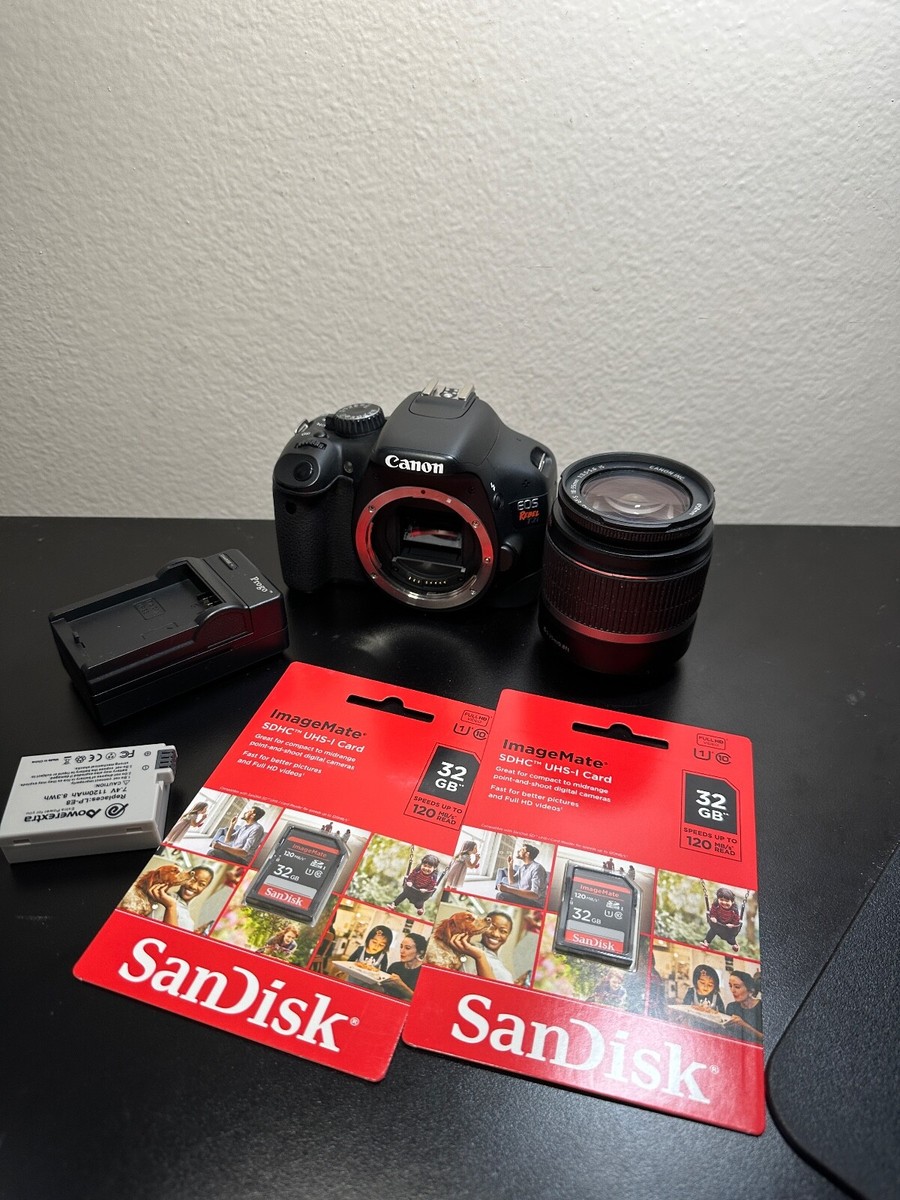 CANON EOS REBEL T2I DSLR CAMERA WITH 18-35MM IS LENS 4462B001