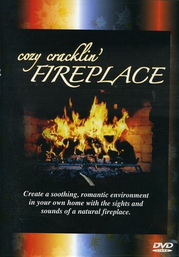 Crackling Fireplace DVD for a Warm Cozy Atmosphere