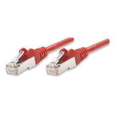 Intellinet Cavo di rete Patch in rame Cat. 6A Rosso SFTP 0,5 mt