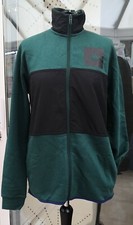 NEW Adidas Essentials Fleece Track Jacket Full Zip Green Men Size L RRP £55