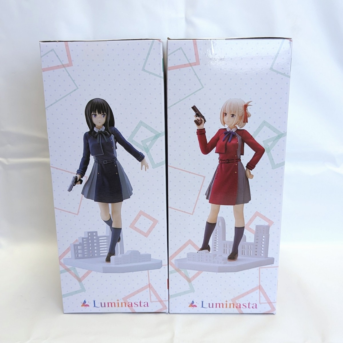 Lycoris Recoil Figure Lot Of 2 Takina Chisato Luminasta 7.4 Lycoris Recoil Figure Lot Of 2 Takina Chisato Luminasta 7.4