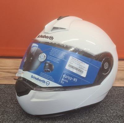 Schuberth C3 Prohelm - weiß. XSmall (52-53 cm)