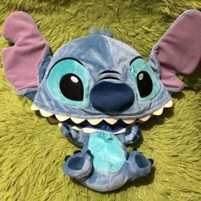Lilo Stitch Fun Cap Hat Plush Toy Blue 