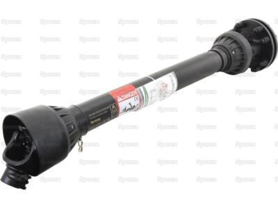 Complete PTO Shaft Lz length 1010mm, 1 3/8'' x 6 Spline Q.R. to 1 3/8 x 6 Spline