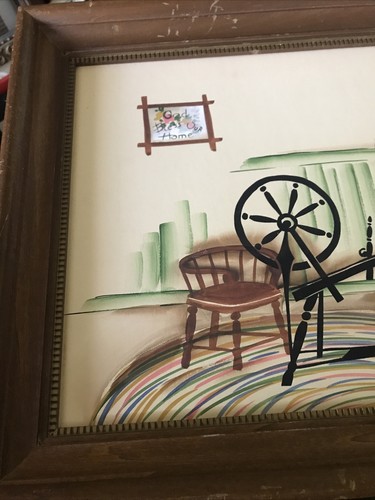 1960s - G. Inez - Kitchen - Stove - Original - Framed - Watercolor - Painting - Picture 3 of 12