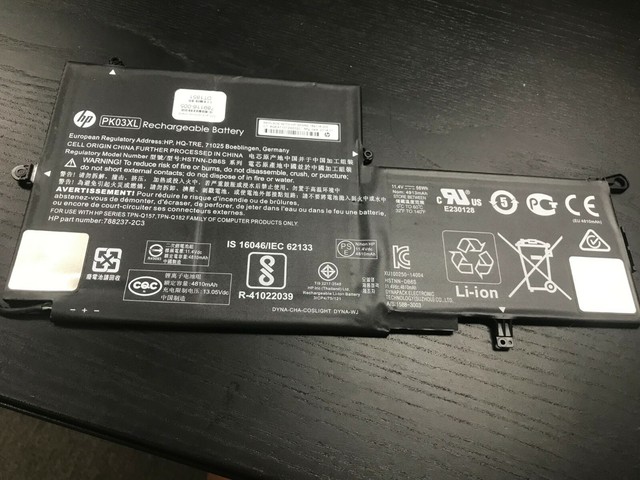 Аккумулятор hp pk03xl