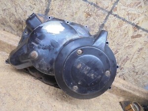 94 Yamaha Big Bear YFM350 4x4 ATV YFM 350 Engine Clutch Cover Case Panel Casing