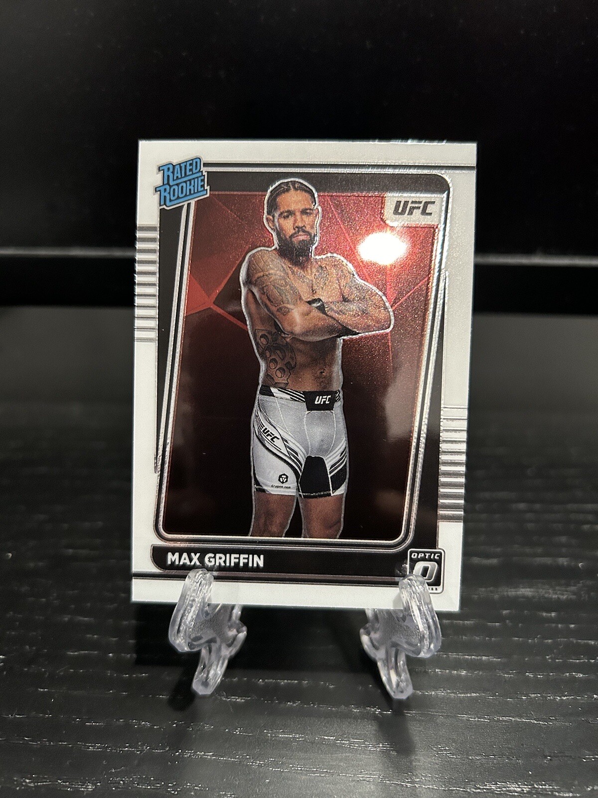 2022 Panini Donruss Optic UFC Max Griffin RC Rated Rookie Base #119