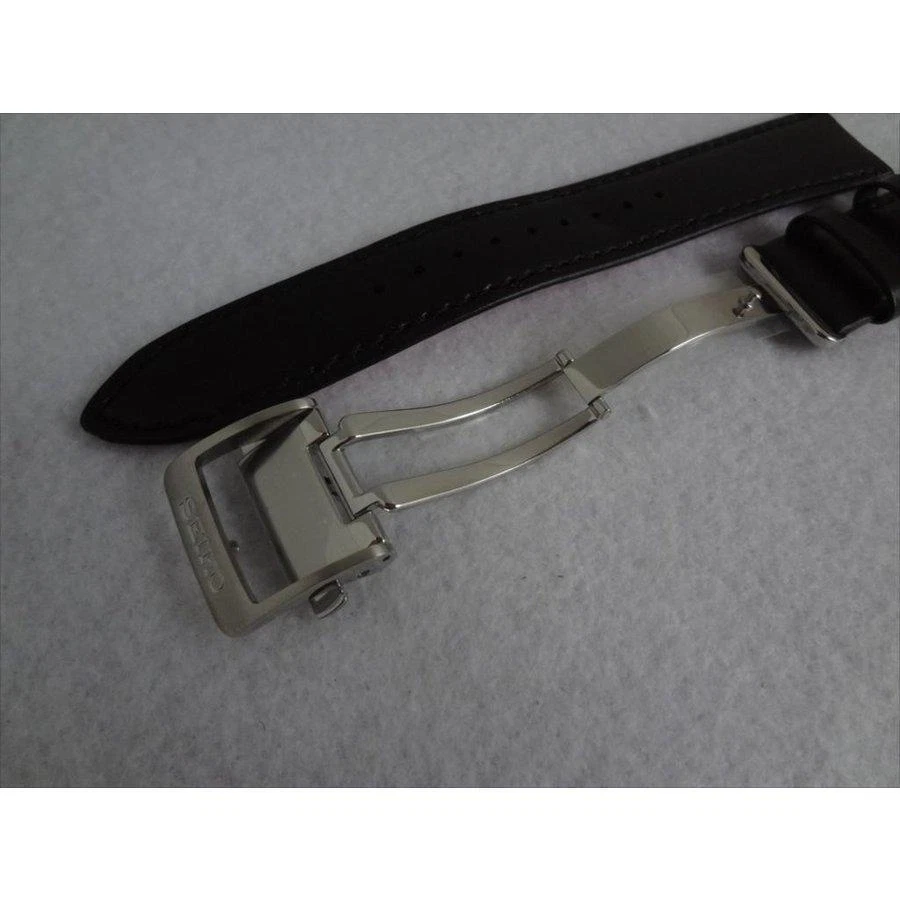 Seiko Genuine Leather Belt Watch Band Spirit Smart Trish Una Black/Pink Foto 4 de 4