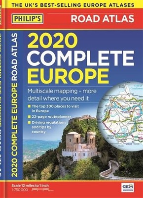 2020 Philip's Complete Road Atlas Eur..., Philip's Maps