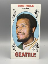BOB RULE 1969-70 TOPPS BASKETBALL TALL BOY ROOKIE CARD # 30 Seattle Super Sonics. rookie card picture