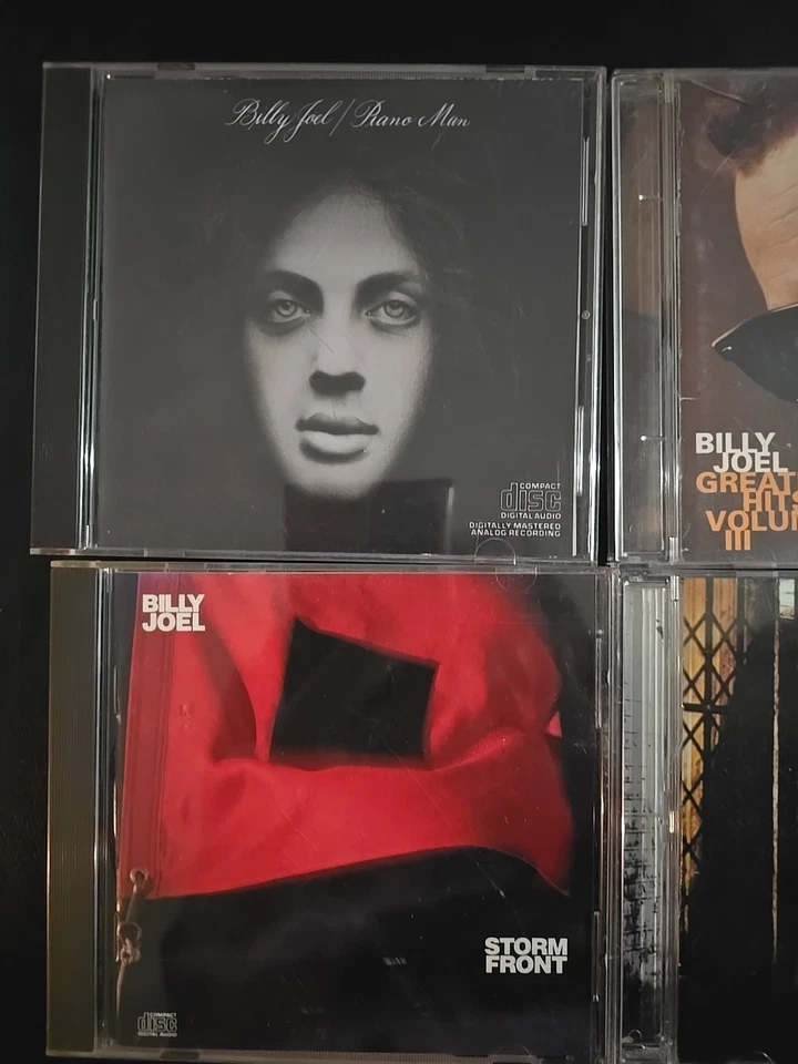 Билли Джоэл 10 компакт-дисков лот см. фотографии для названий БЫСТРАЯ БЕСПЛАТНАЯ БЕЗОПАСНАЯ ДОСТАВКА - Изображение 2 из 4
