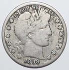 1898 O Barber Half Dollar VG/FINE (K276)